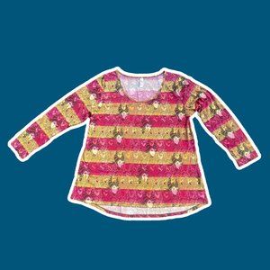 Disney Maleficent Sleeping Beauty Lularoe Lynnae tunic top